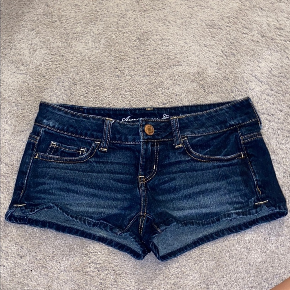 american eagle jean shorts